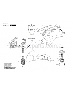 SKIL 546 F0150546A2 Spare Parts