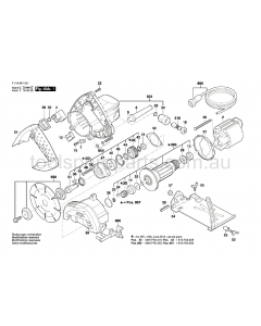 SKIL 9816 F015981631 Spare Parts