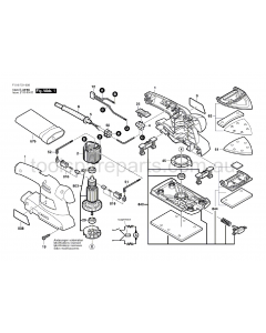 SKIL 7210 F015721041 Spare Parts