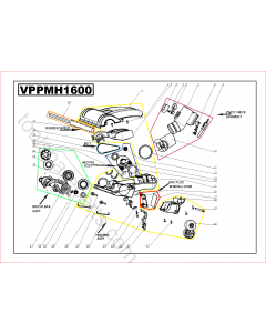 Vax VPPMH1600 Spare Parts