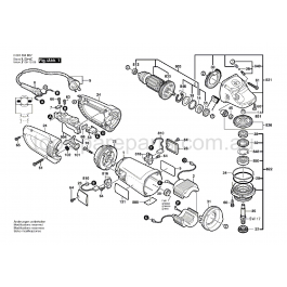 Motor Anker Rotor Ersatzteil für Bosch GWS 26-180 JBV GWS 26-230 B GWS 26-230 H