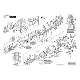 Bosch Parts 2610935017 Output Shaft 