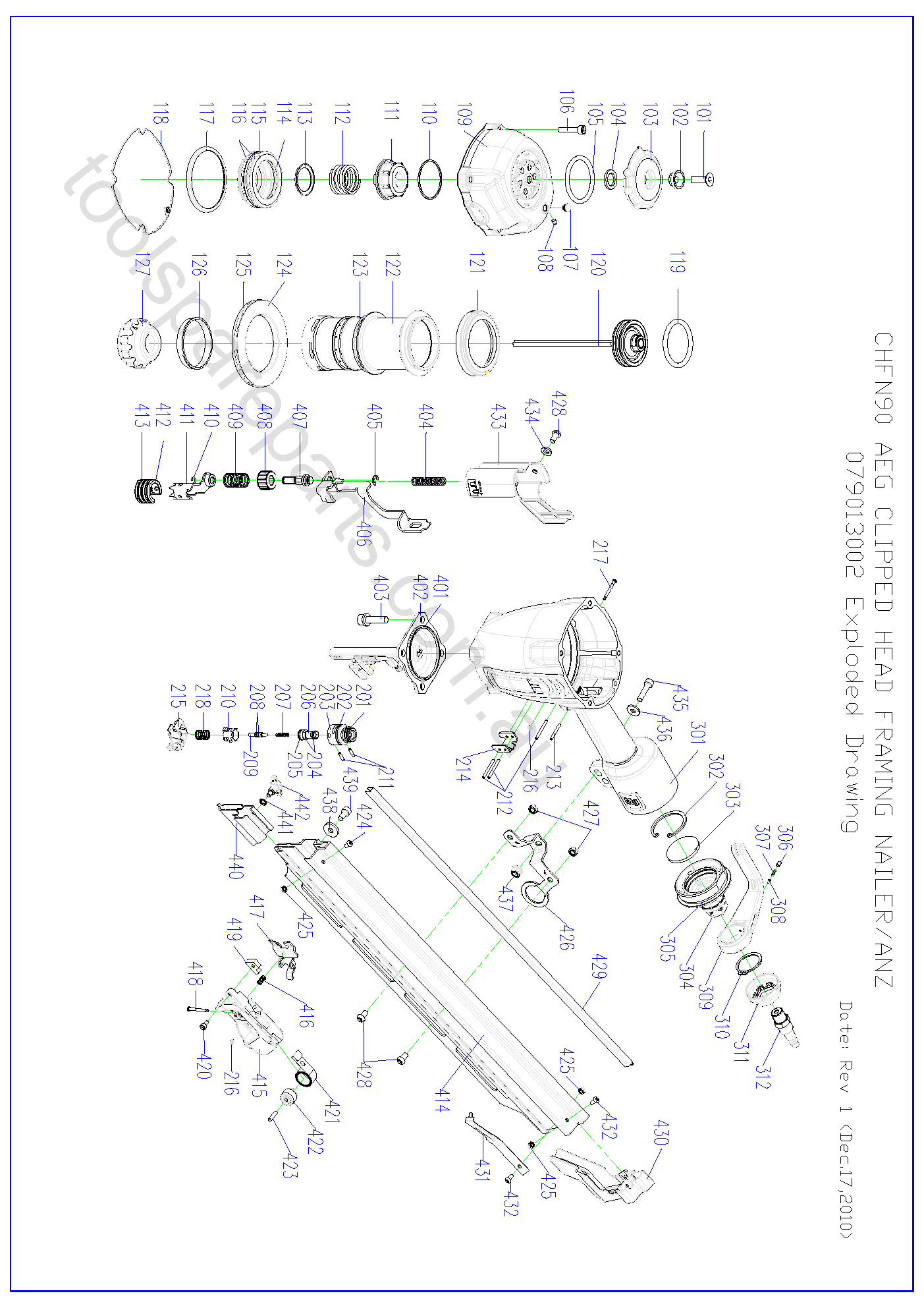 AEG CHFN90  Diagram 1