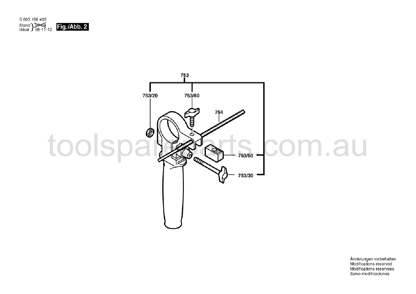 Bosch CSB 850-2 RET 0603166437  Diagram 2