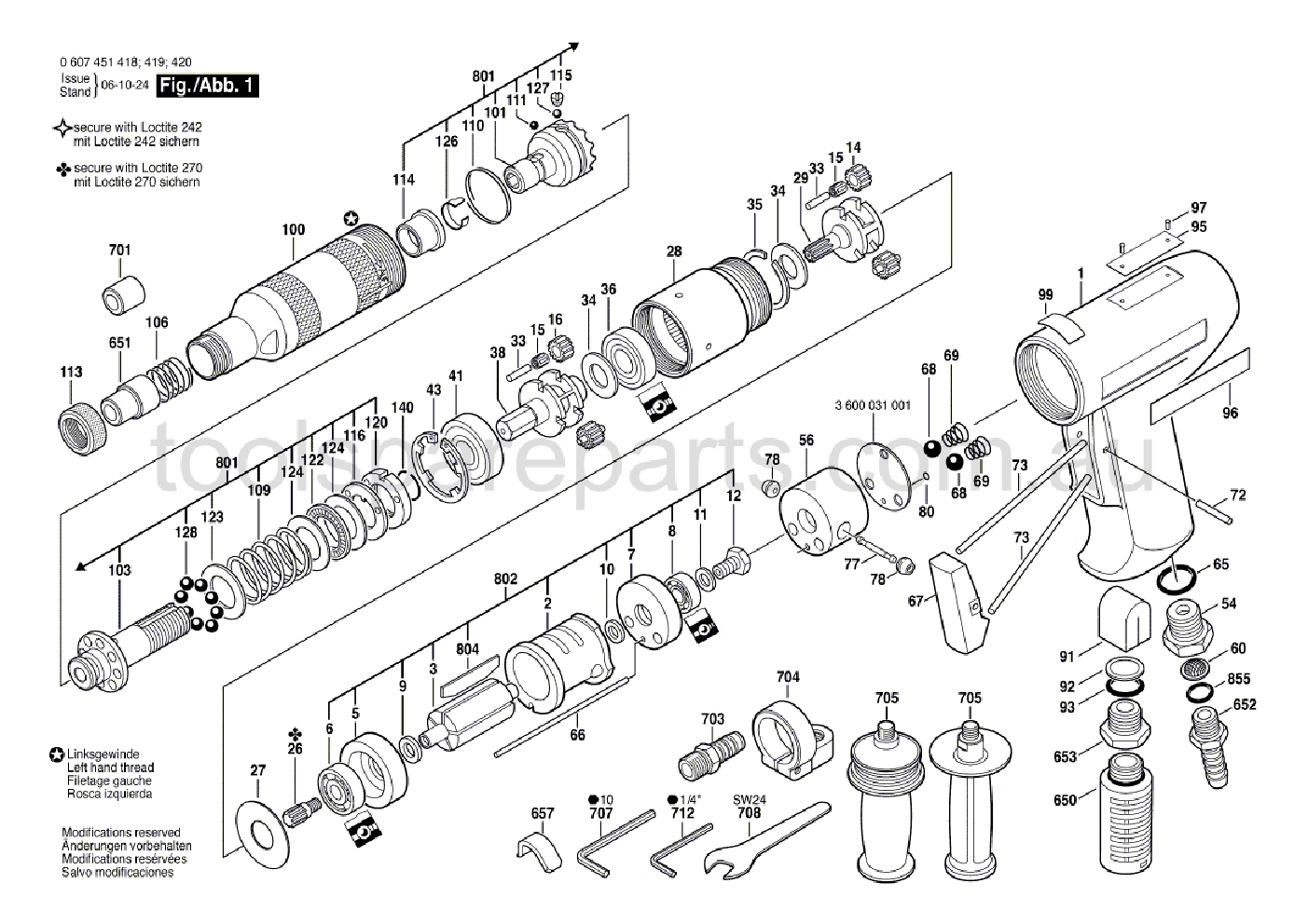 Bosch 370 WATT-SERIE 0607451420  Diagram 1