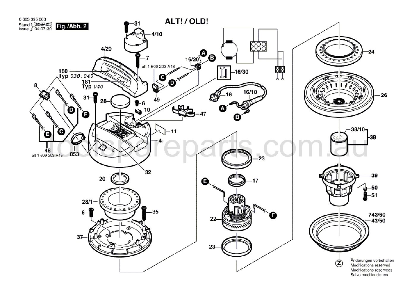 Bosch PAS 11-21 0603395037  Diagram 2