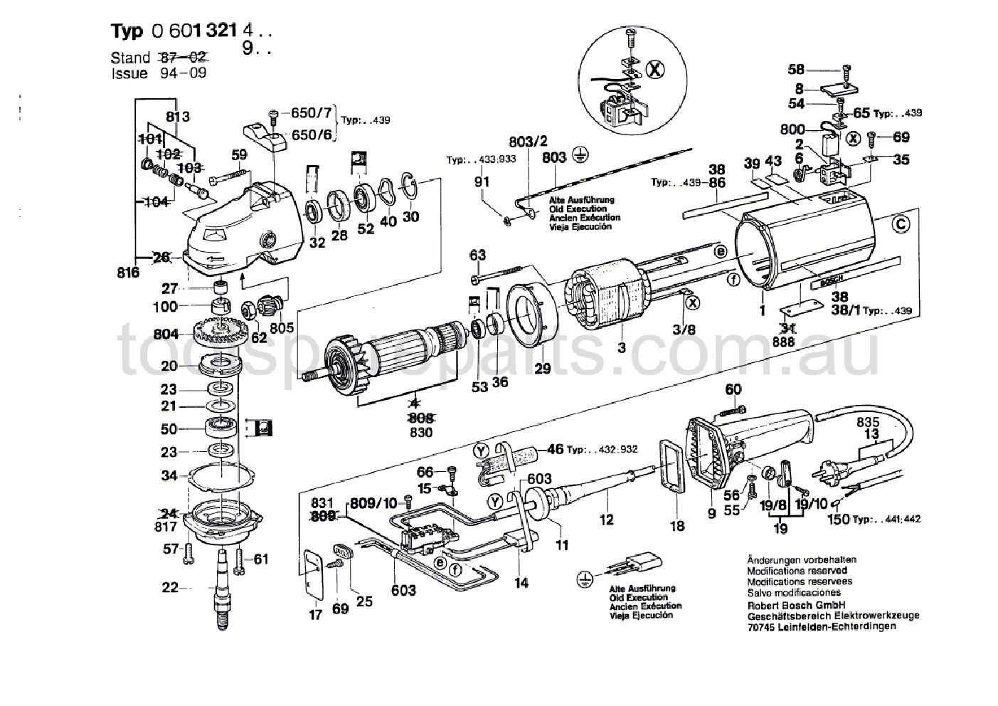 Bosch ---- 0601321437  Diagram 1