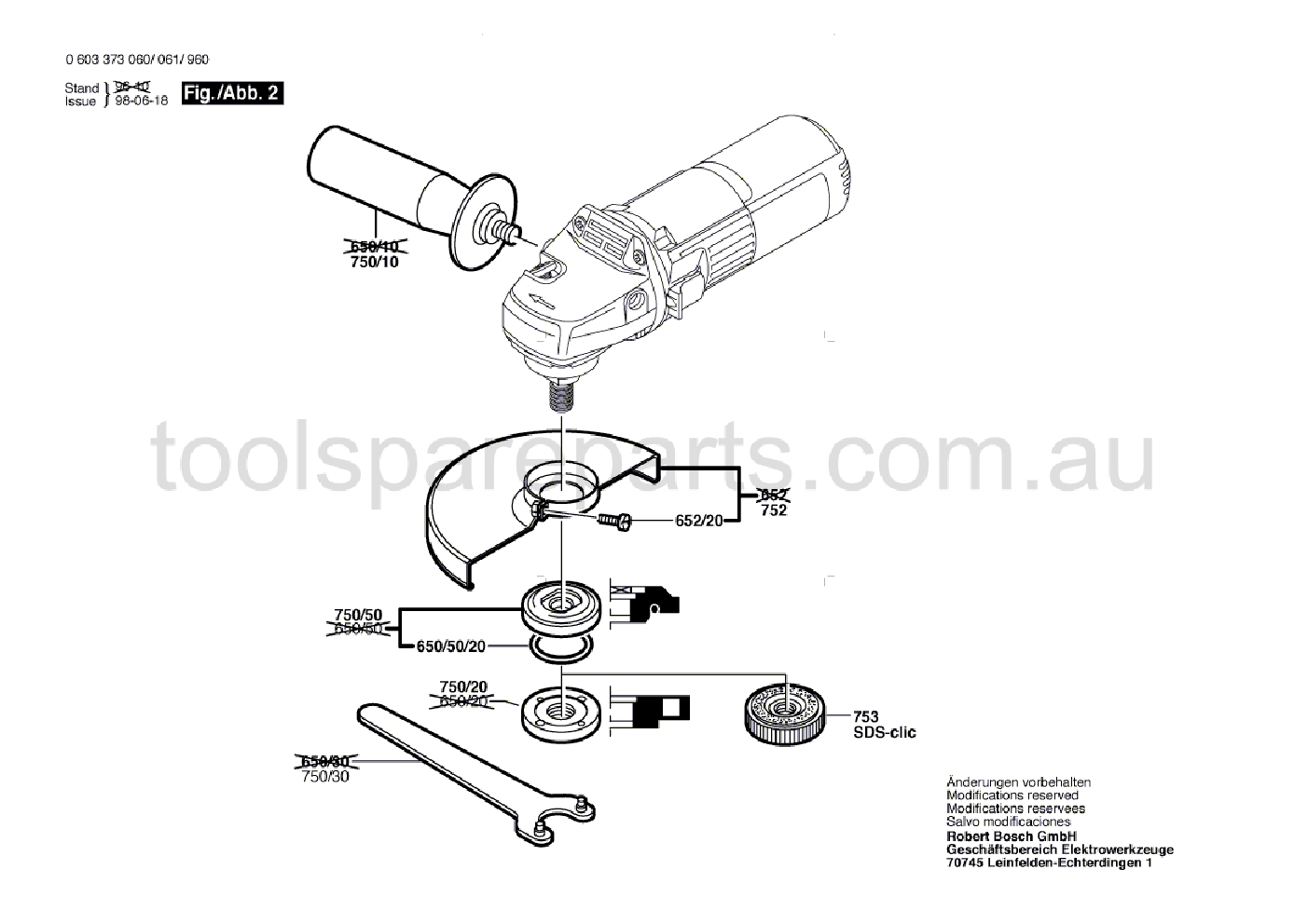 Bosch PWS 700 0603373061  Diagram 2