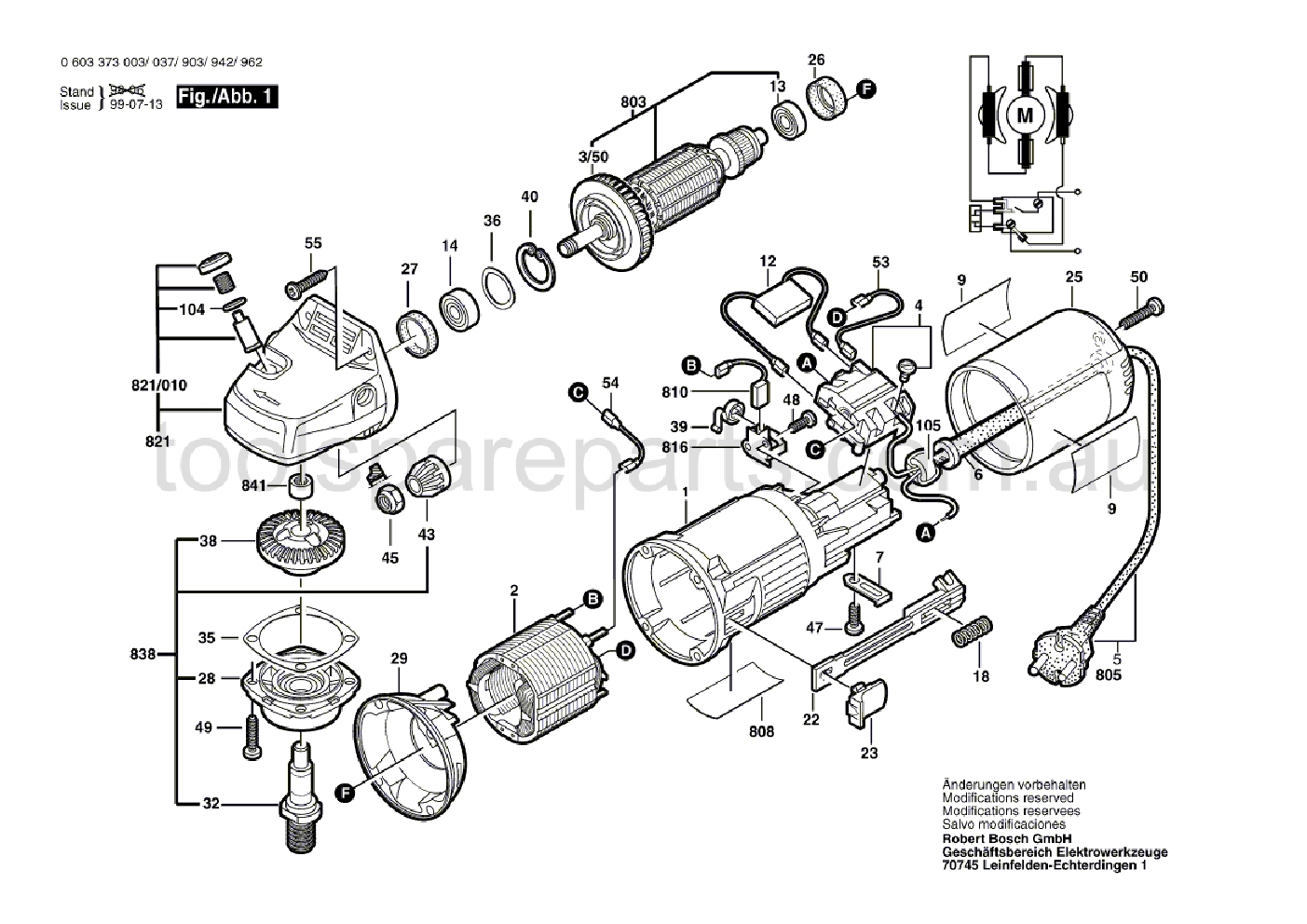 Bosch PWS 7-115 0603373037  Diagram 1