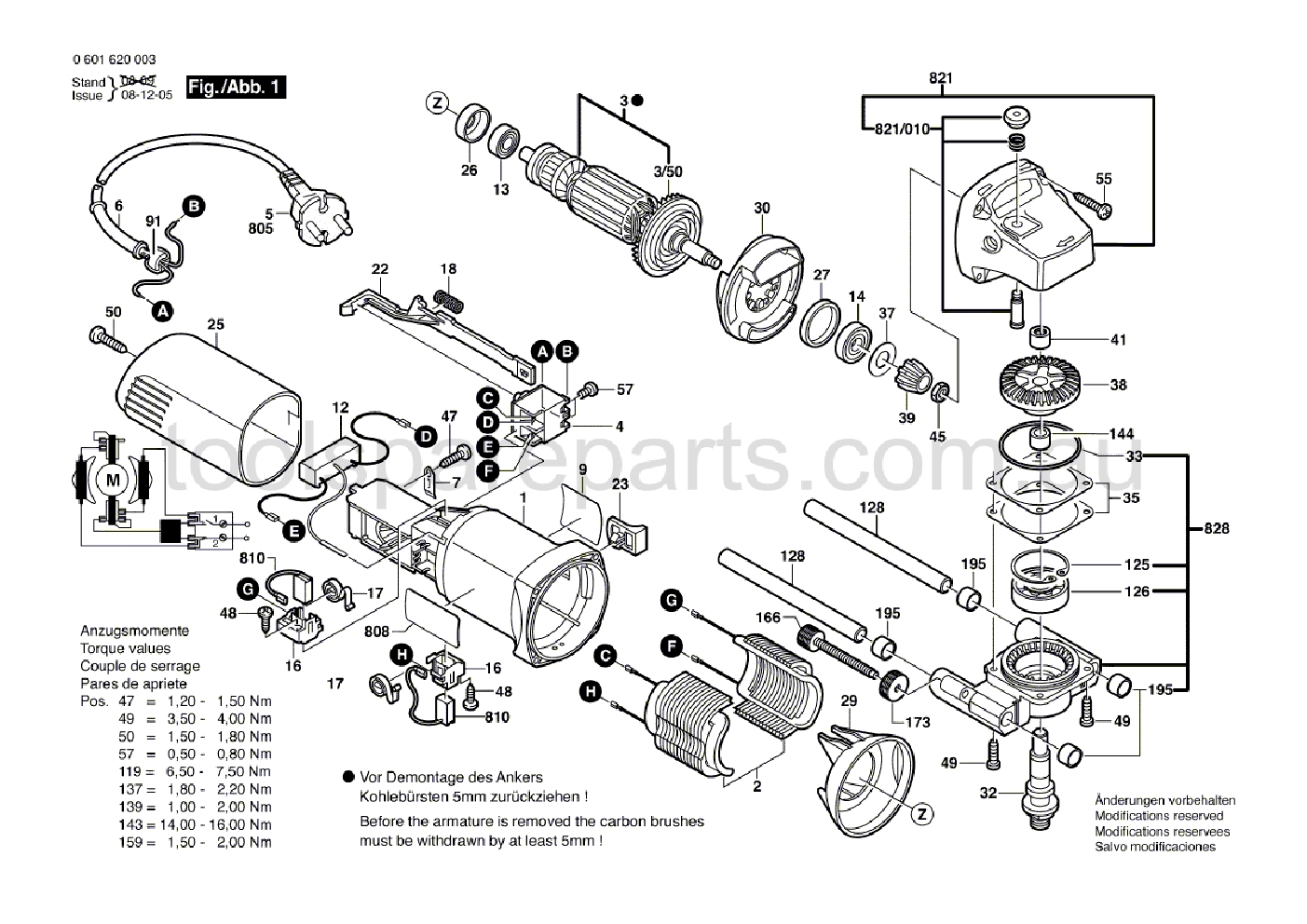 Bosch GFF 22 A 0601620037  Diagram 1