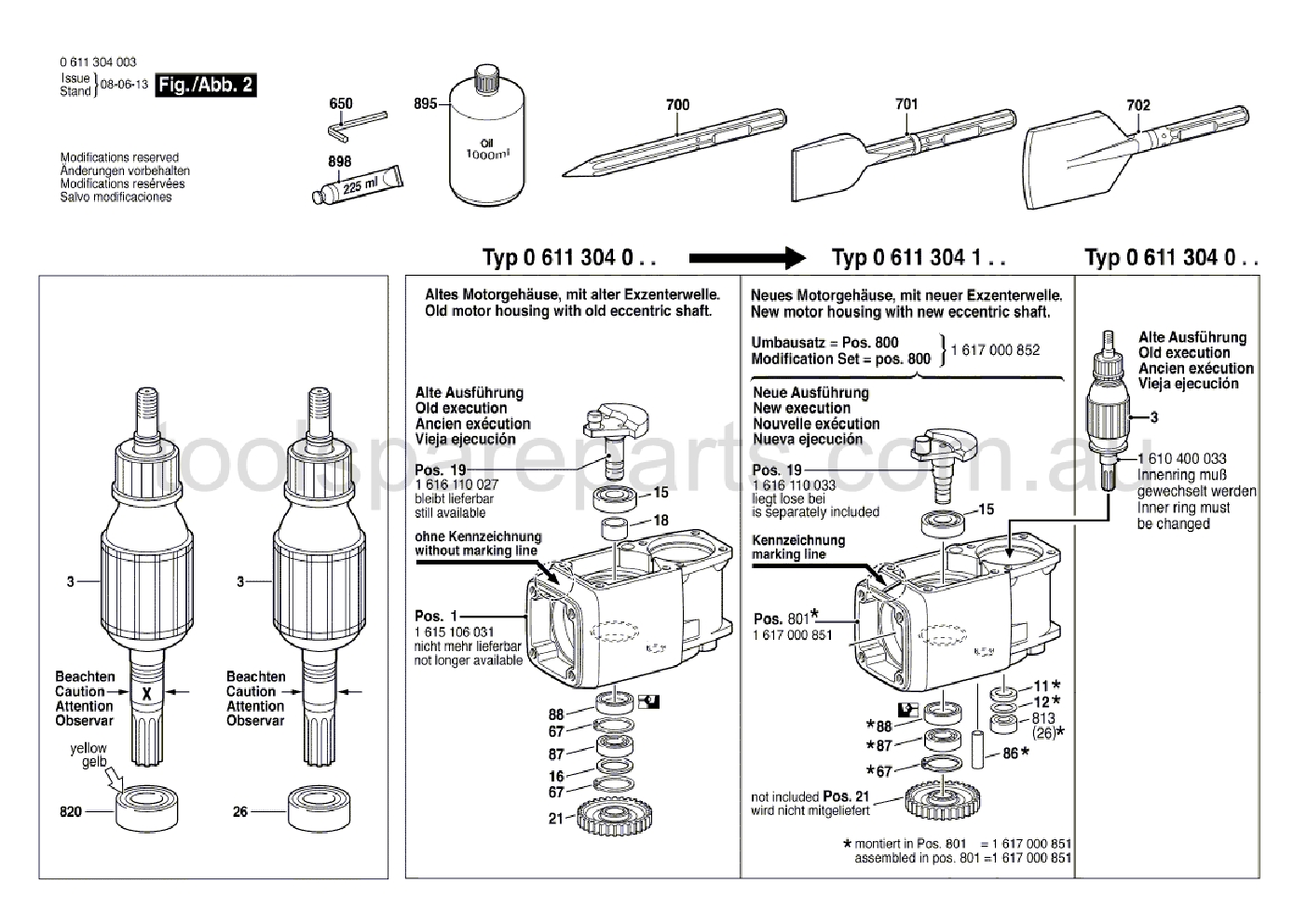 Bosch USH 27 0611304037  Diagram 2