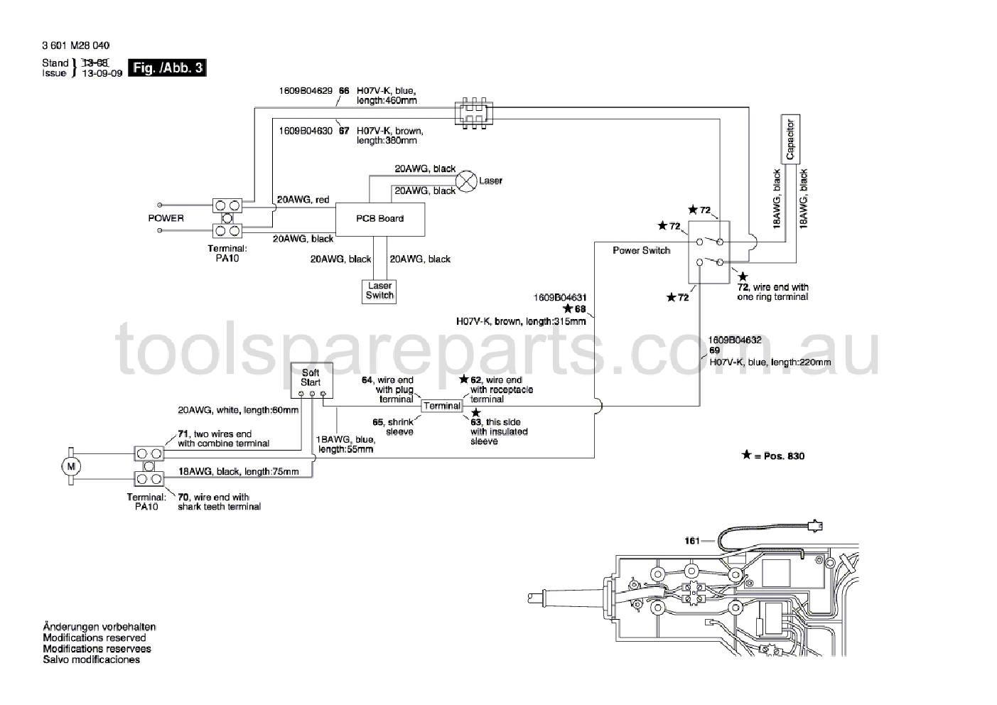 Bosch GCD 12 JL 3601M28040  Diagram 3