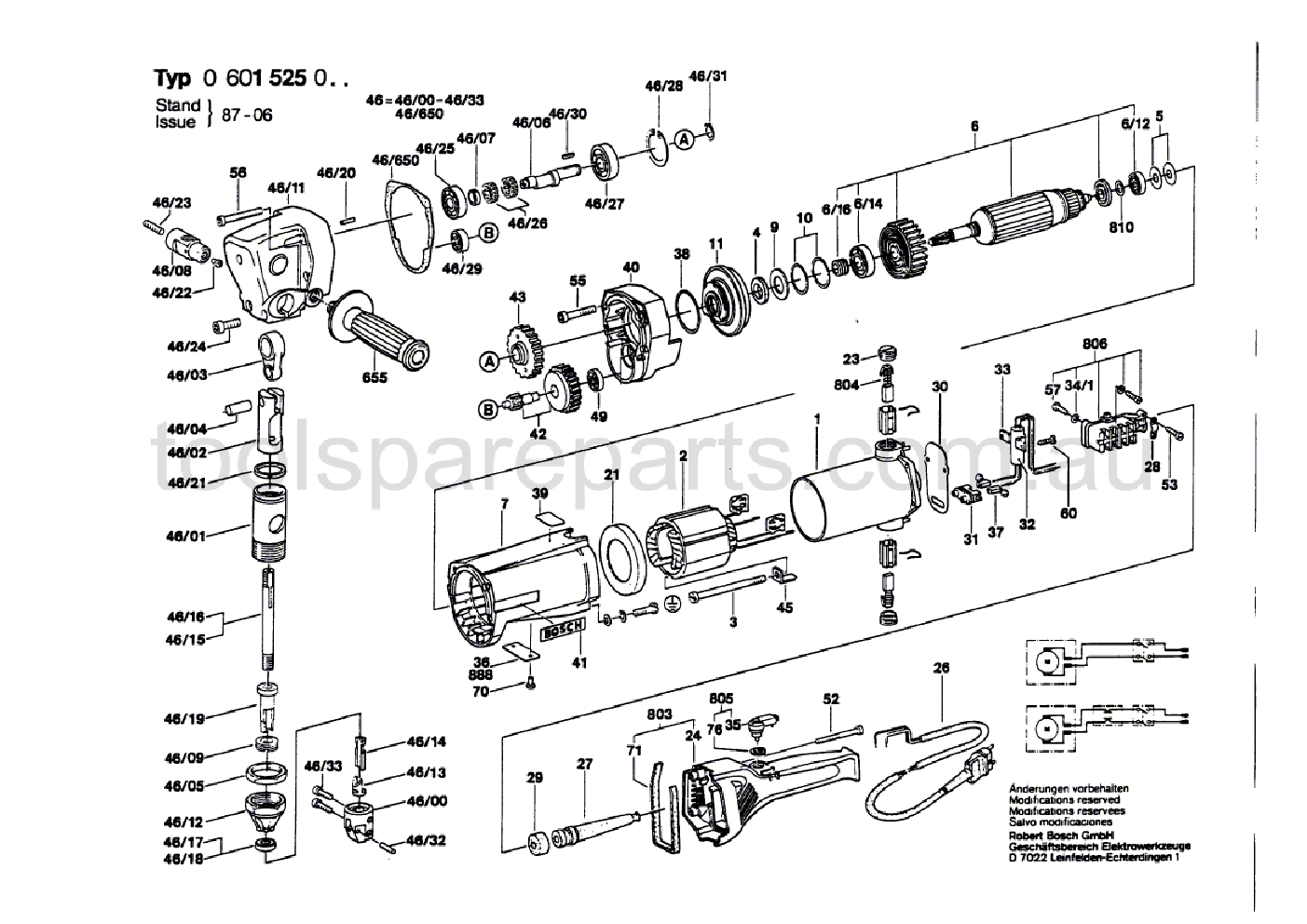 Bosch HV 74 0601525037  Diagram 1