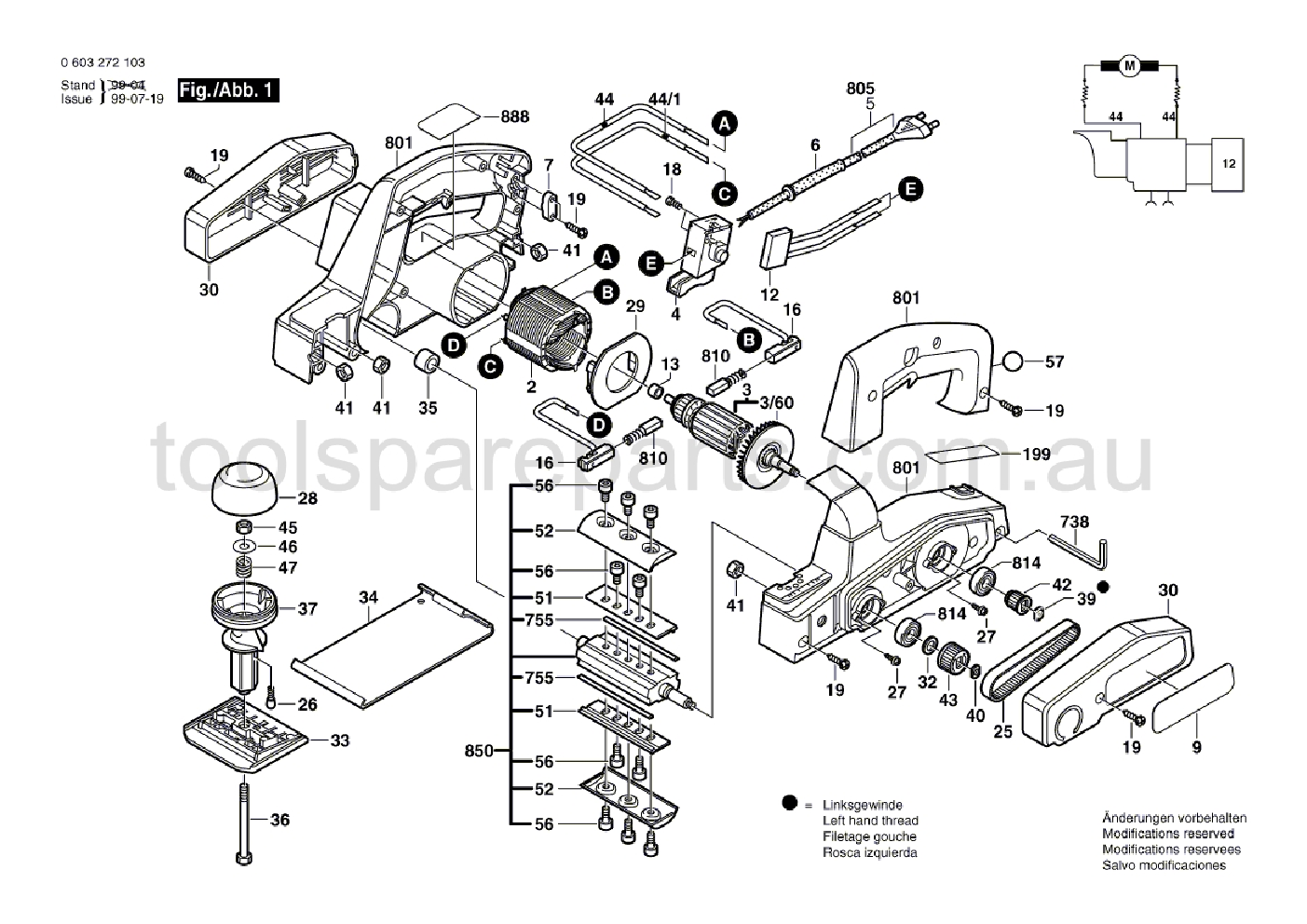 Bosch PHO 15-82 0603272137  Diagram 1