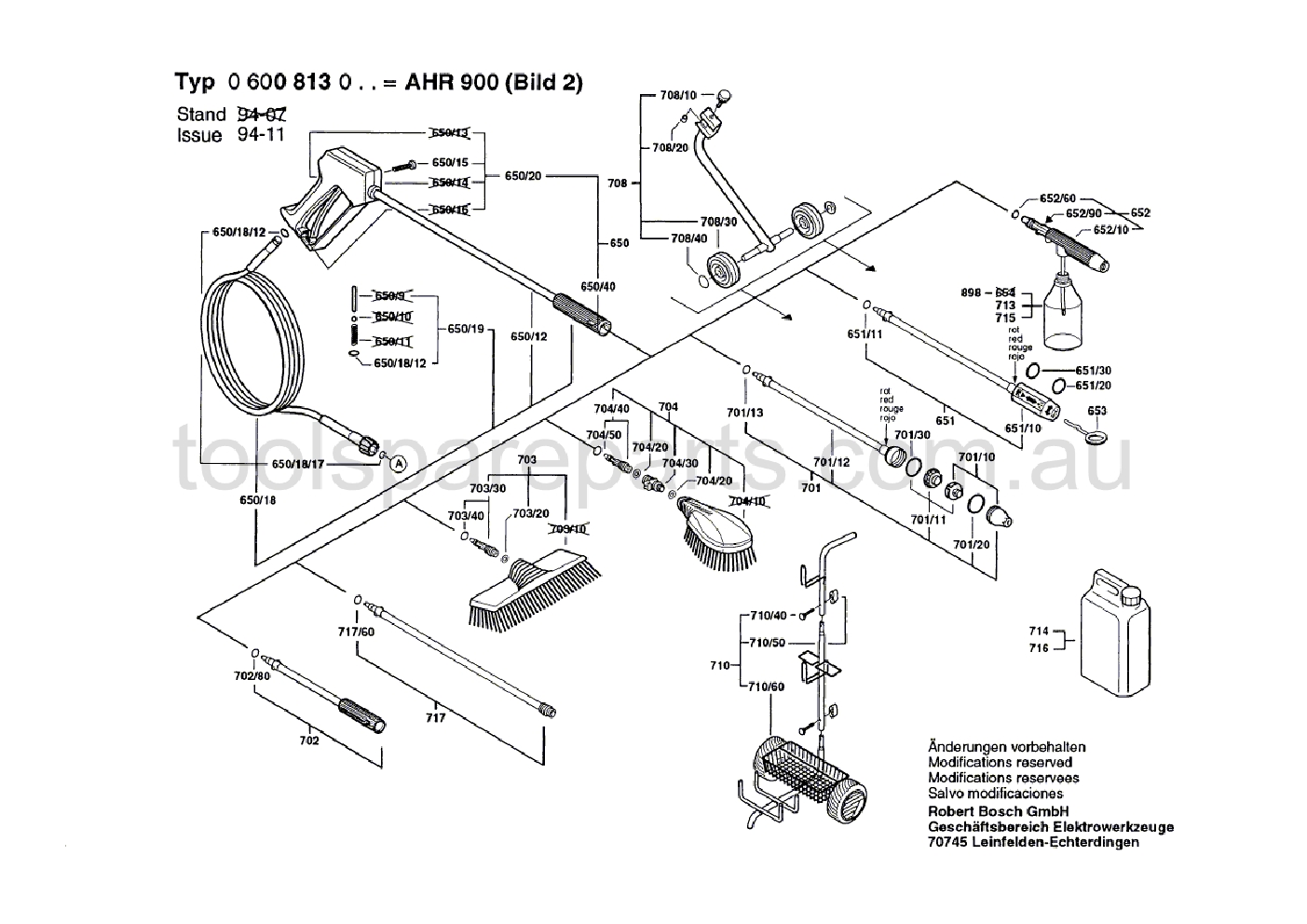 Bosch AHR 900 0600813037  Diagram 2