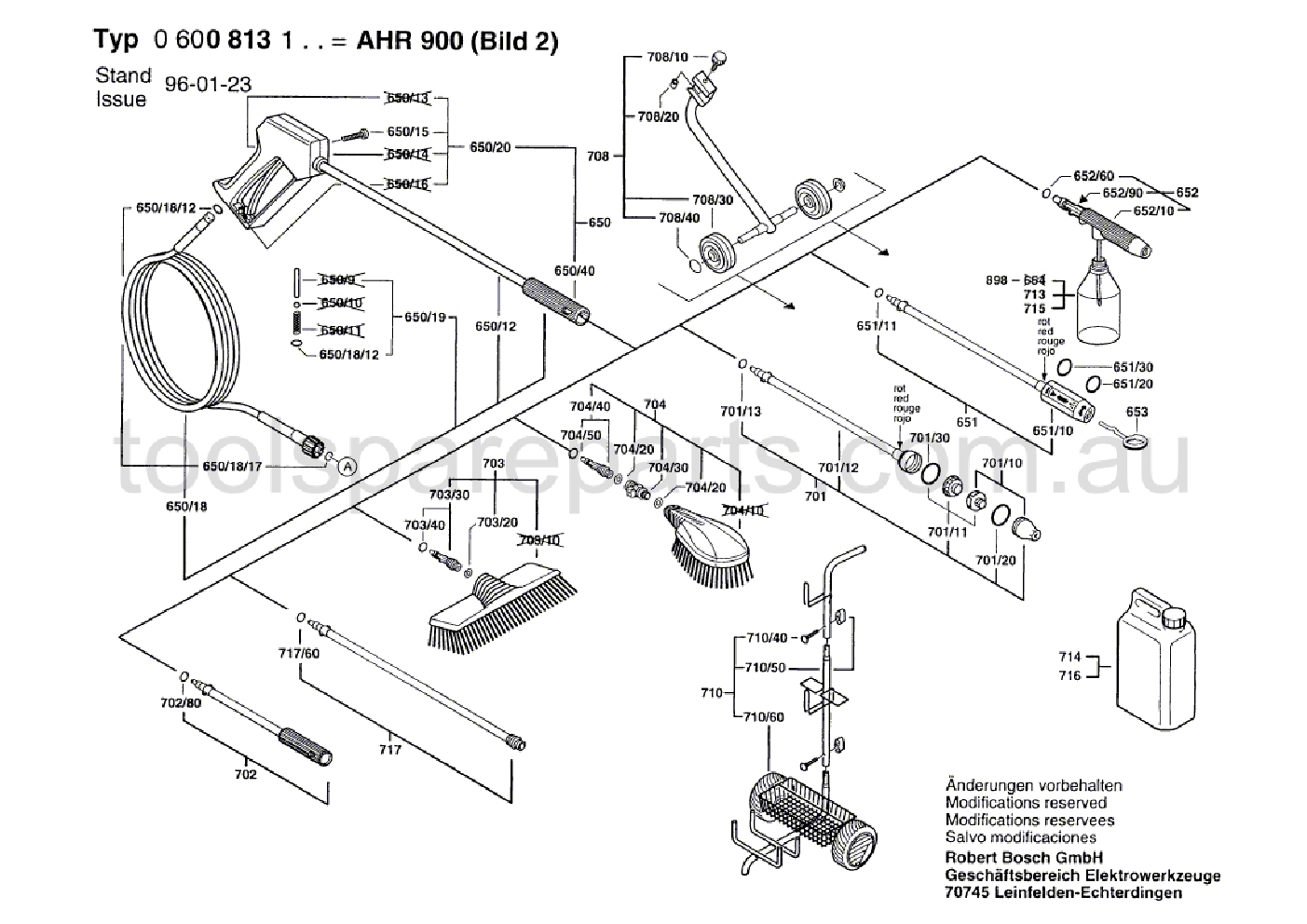 Bosch AHR 900 0600813137  Diagram 2