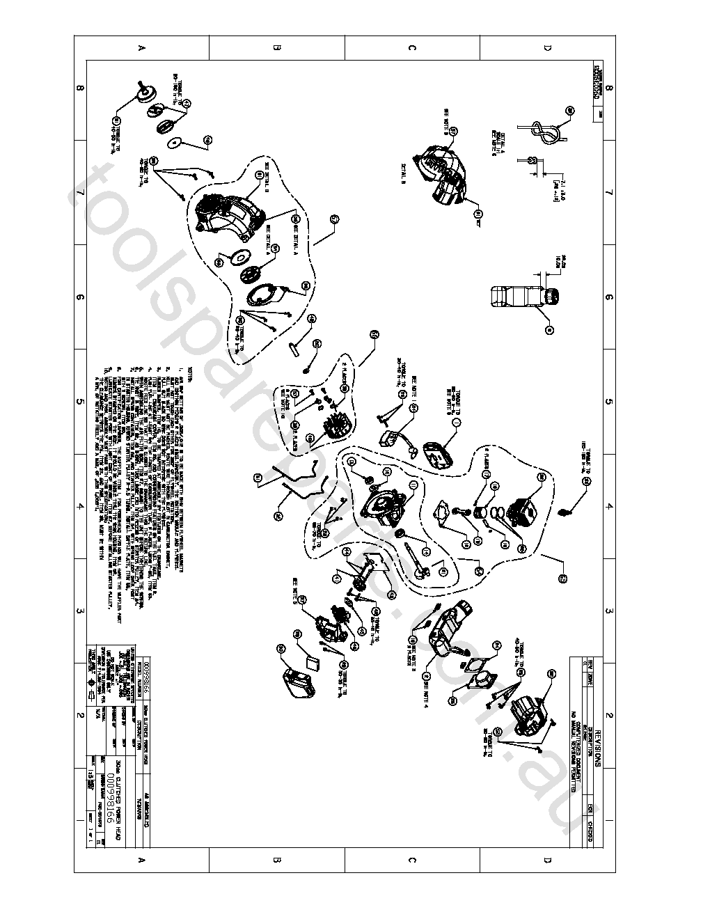 Ryobi PBC3046YB  Diagram 2